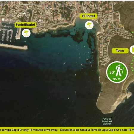 Вилла Solhabitat Villa Moraira Golf Морайра