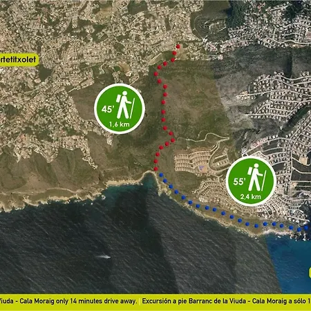 Вилла Solhabitat Villa Moraira Golf *